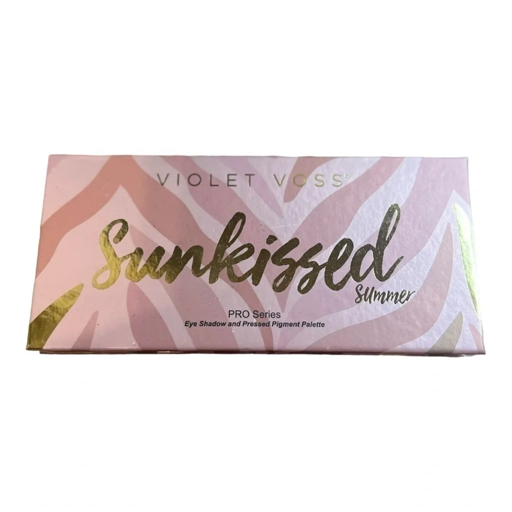 Violet Voss Sunkissed Summer eyeshadow palette pro series summer never used